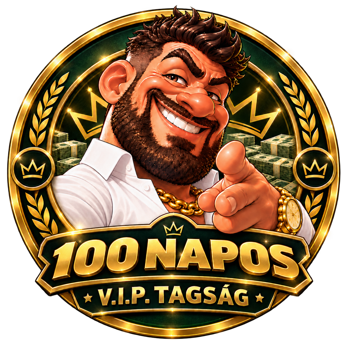 100 NAPOS V.I.P. TAGSÁG