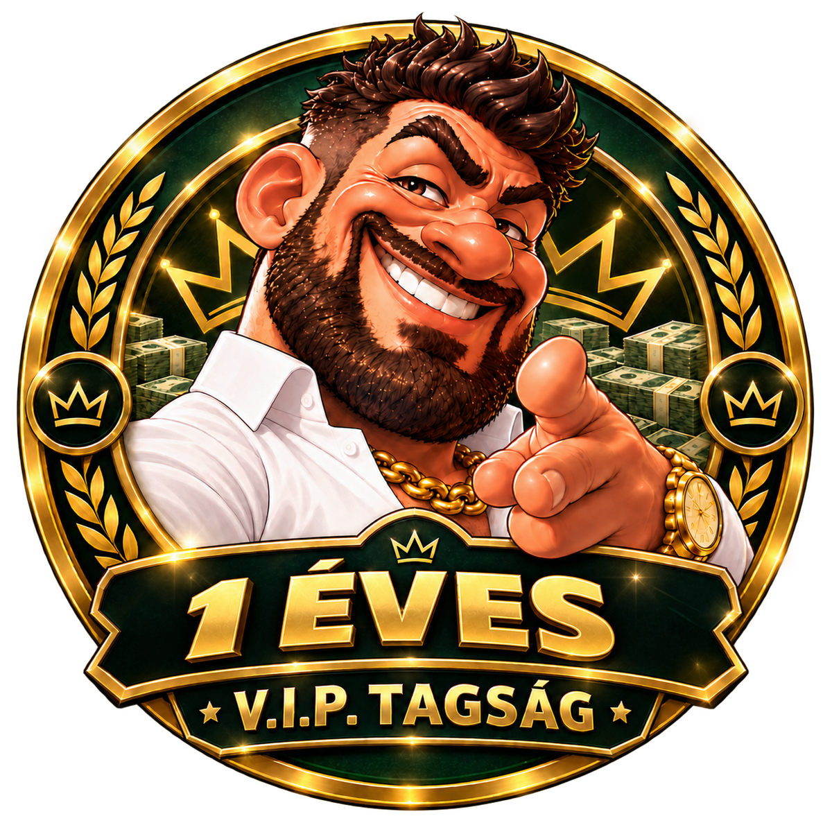 1 ÉVES V.I.P. TAGSÁG